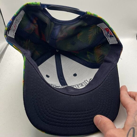 Rare Lancaster Jethawks California aop floral Minor league MILB hat snapback - Picture 4 of 5